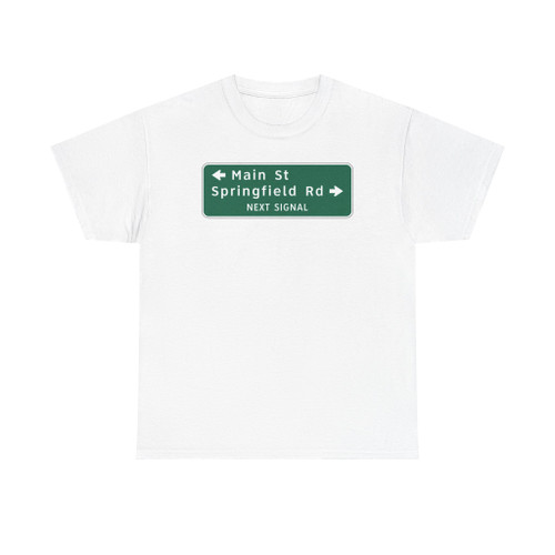 Virginia D3-V2 (Virginia) (Road Sign) T-Shirt