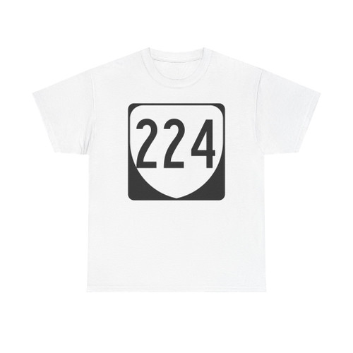 Virginia 224 1980 (Virginia) (Road Sign) T-Shirt