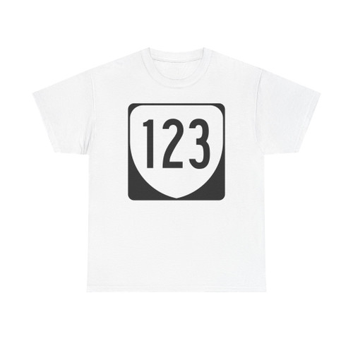Virginia 123 1980 (Virginia) (Road Sign) T-Shirt