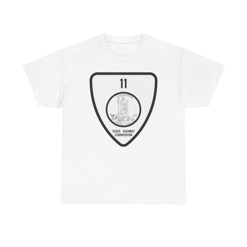 Virginia 11 1918 (Virginia) (Road Sign) T-Shirt