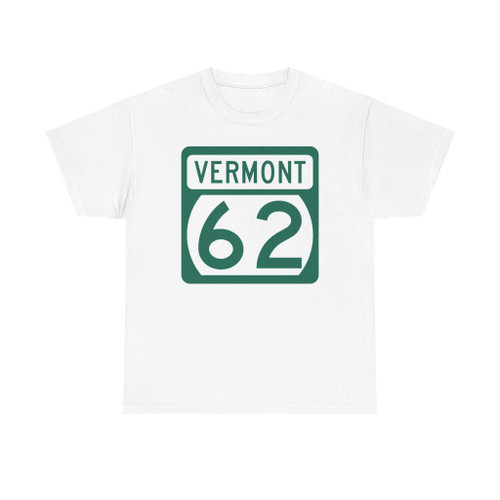Vermont 62 (Vermont) (Road Sign) T-Shirt