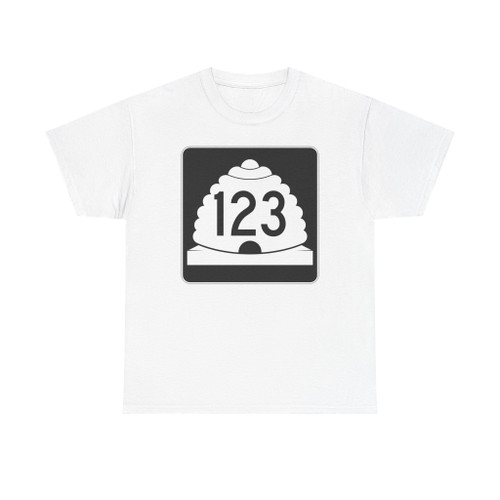 Utah SR 123 (Utah) (Road Sign) T-Shirt