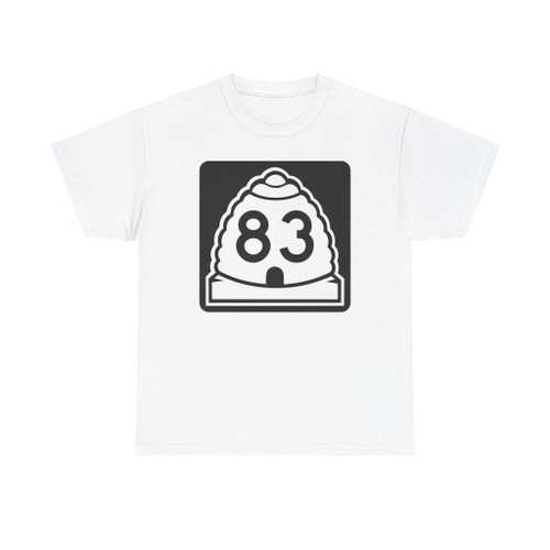 Utah 83 (Utah) (Road Sign) T-Shirt