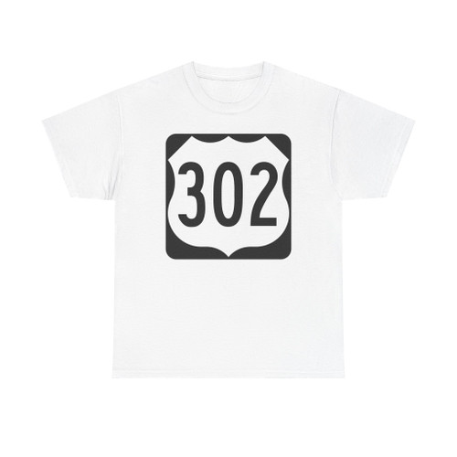 US 302 square (New Hampshire) (Road Sign) T-Shirt