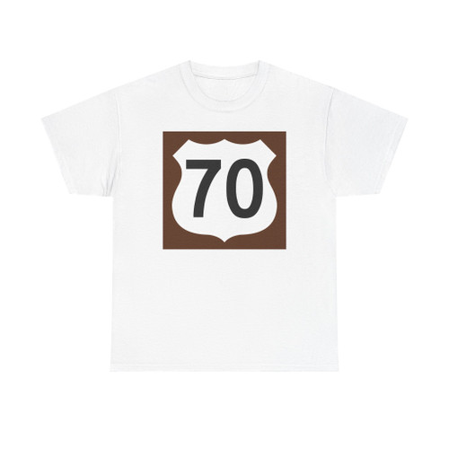 US 70 AZ 1960 east (Arizona) (Road Sign) T-Shirt