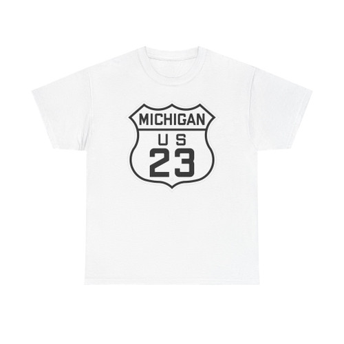 US 23 Michigan 1926 (Michigan) (Road Sign) T-Shirt