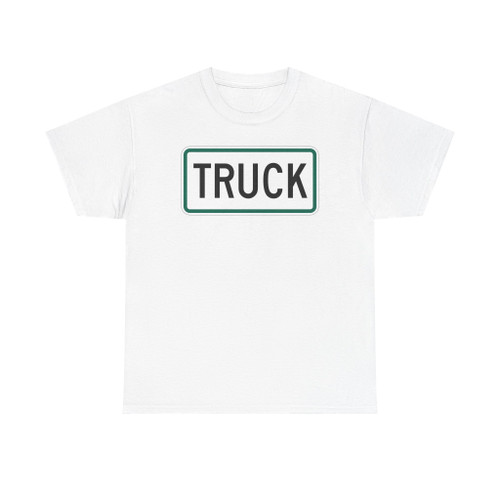 Truck plate South Dakota (South Dakota) (Road Sign) T-Shirt