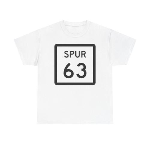 Texas Spur 63 (Texas) (Road Sign) T-Shirt