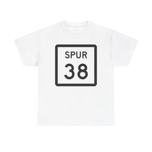 Texas Spur 38 (Texas) (Road Sign) T-Shirt