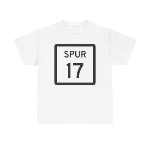 Texas Spur 17 (Texas) (Road Sign) T-Shirt