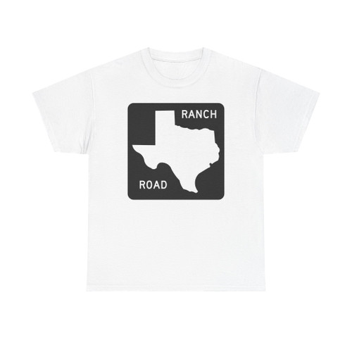 Texas RM blank (Texas) (Road Sign) T-Shirt