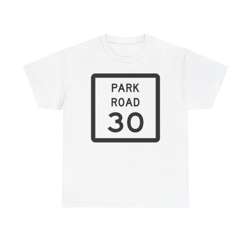 Texas Park Road 30 (Texas) (Road Sign) T-Shirt