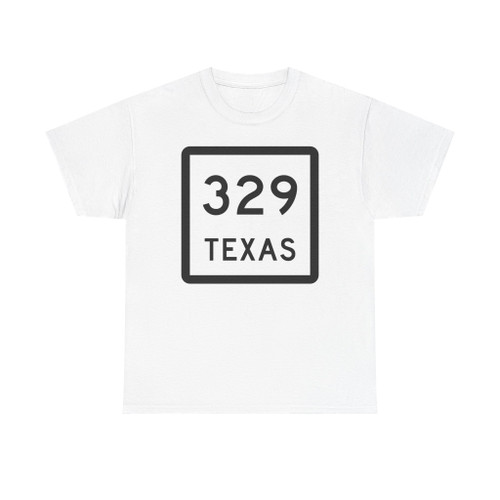 Texas 329 (Texas) (Road Sign) T-Shirt