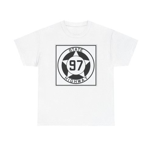Texas 97 1935 (Texas) (Road Sign) T-Shirt