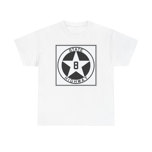 Texas 8 1917 (Texas) (Road Sign) T-Shirt