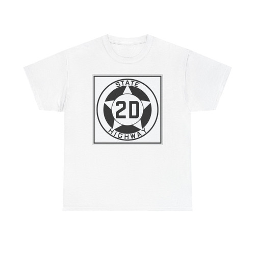 Texas 2D 1935 (Texas) (Road Sign) T-Shirt