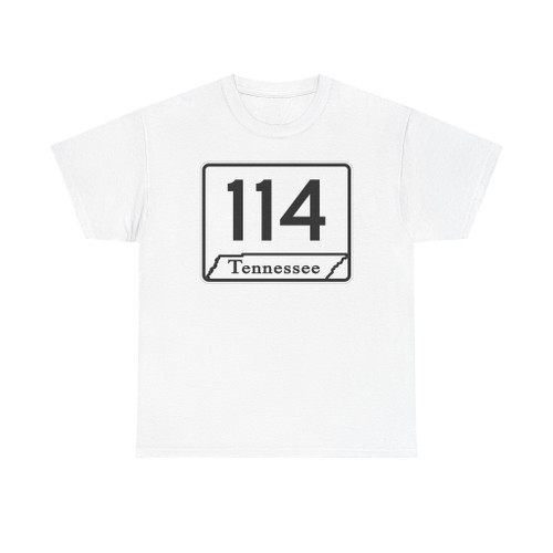 Tennessee 114 (Tennessee) (Road Sign) T-Shirt