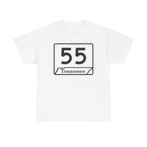 Tennessee 55 (Tennessee) (Road Sign) T-Shirt