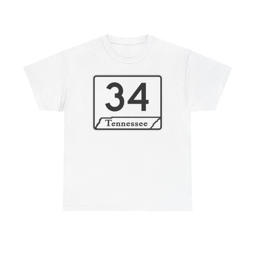 Tennessee 34 (Tennessee) (Road Sign) T-Shirt