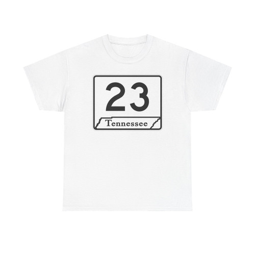 Tennessee 23 (Tennessee) (Road Sign) T-Shirt