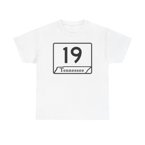 Tennessee 19 (Tennessee) (Road Sign) T-Shirt