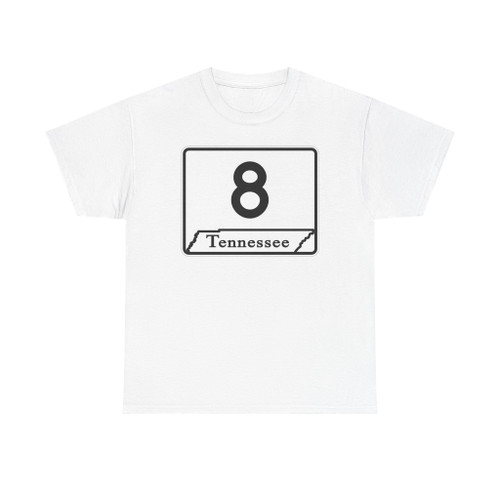 Tennessee 8 (Tennessee) (Road Sign) T-Shirt