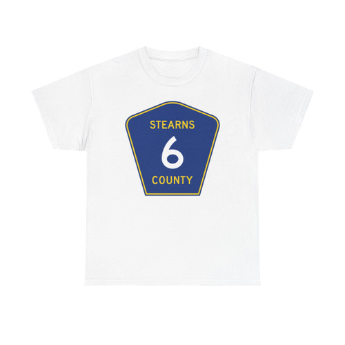 Stearns County Route 6 (Minnesota) (Road Sign) T-Shirt