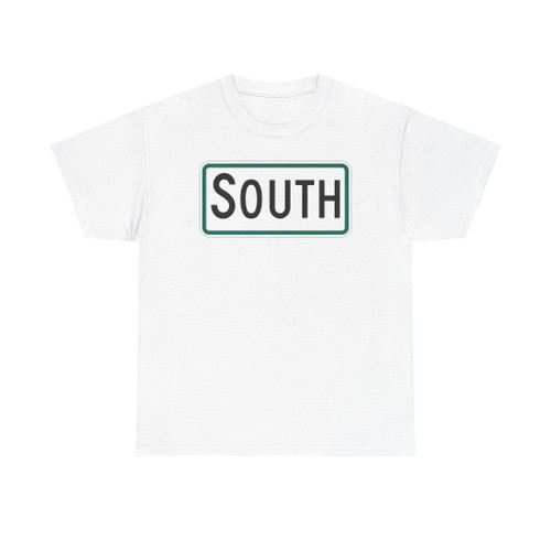 South plate South Dakota (South Dakota) (Road Sign) T-Shirt