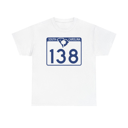 South Carolina 138 (South Carolina) (Road Sign) T-Shirt