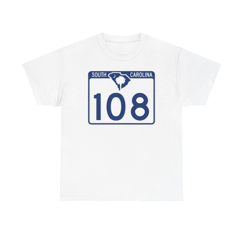 South Carolina 108 (South Carolina) (Road Sign) T-Shirt