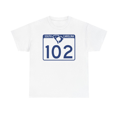 South Carolina 102 (South Carolina) (Road Sign) T-Shirt