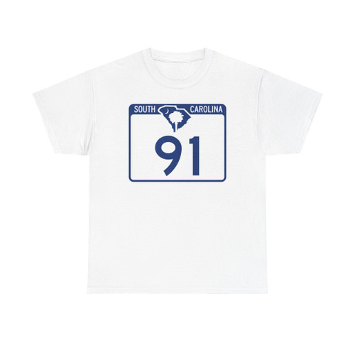 South Carolina 91 (South Carolina) (Road Sign) T-Shirt