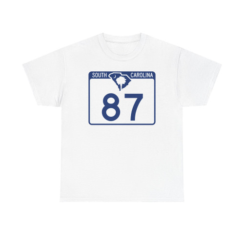 South Carolina 87 (South Carolina) (Road Sign) T-Shirt