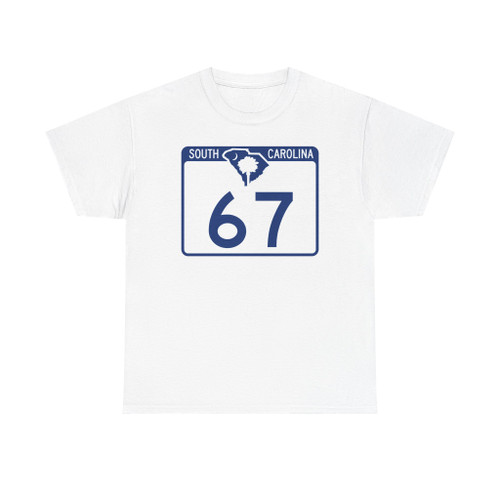 South Carolina 67 (South Carolina) (Road Sign) T-Shirt