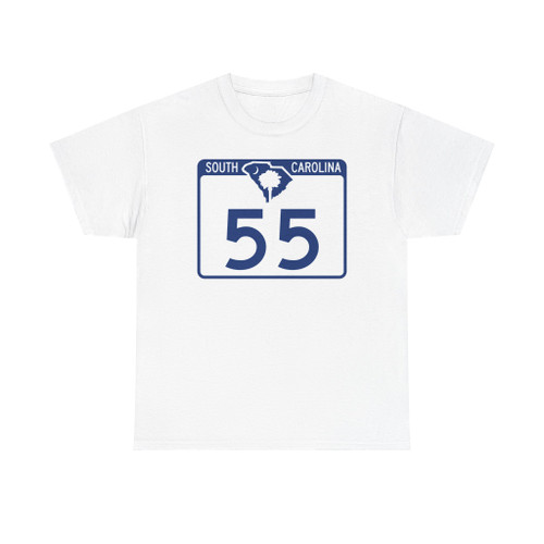South Carolina 55 (South Carolina) (Road Sign) T-Shirt