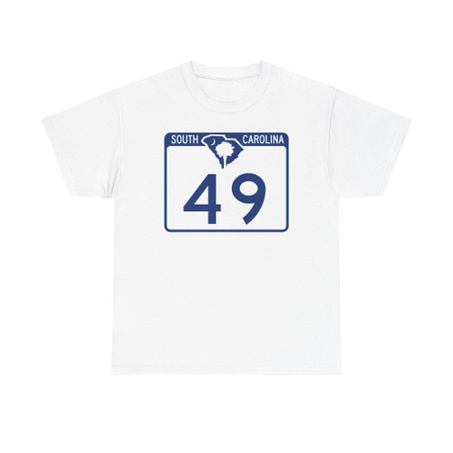 South Carolina 49 (South Carolina) (Road Sign) T-Shirt