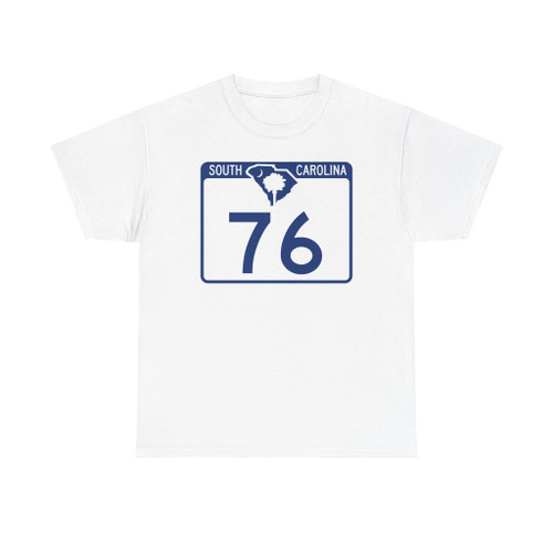 South Carolina 76 (South Carolina) (Road Sign) T-Shirt