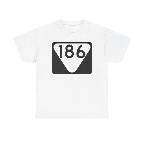 Secondary Tennessee 186 (Tennessee) (Road Sign) T-Shirt