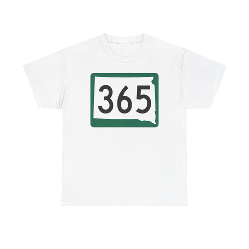 SD 365 (South Dakota) (Road Sign) T-Shirt