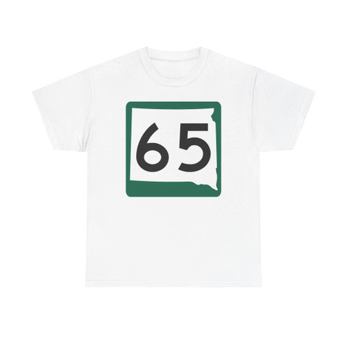 SD 65 (South Dakota) (Road Sign) T-Shirt