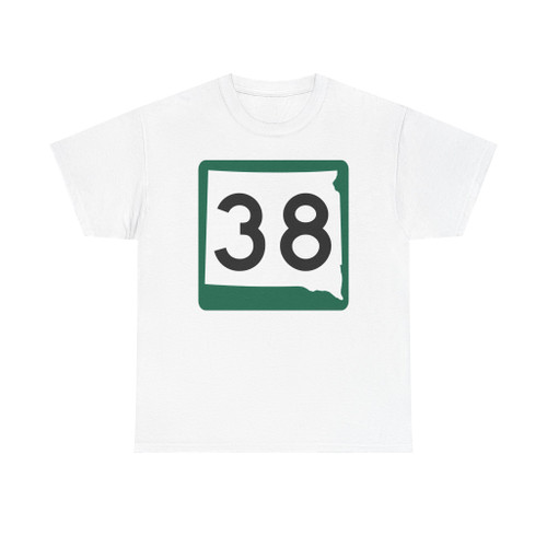 SD 38 (South Dakota) (Road Sign) T-Shirt