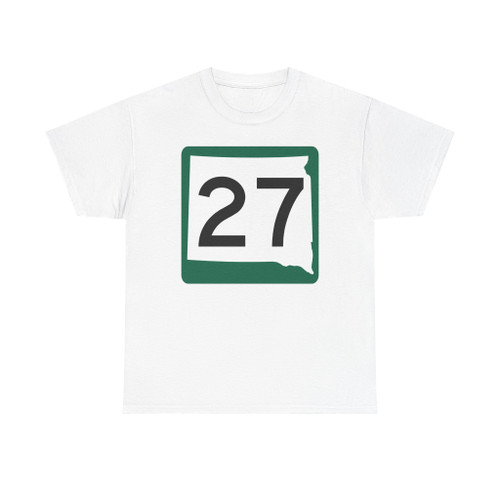 SD 27 (South Dakota) (Road Sign) T-Shirt