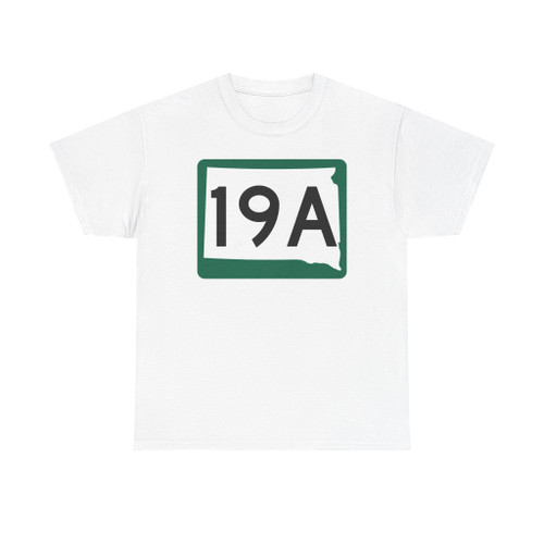 SD 19A (South Dakota) (Road Sign) T-Shirt