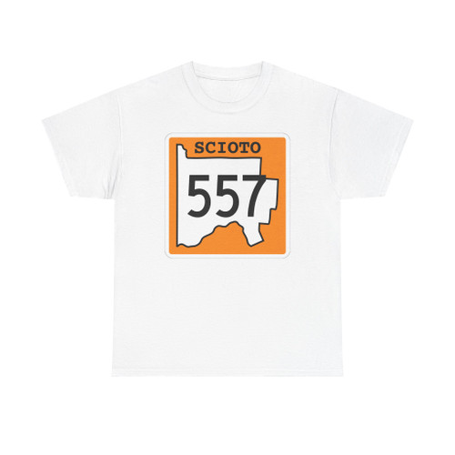 Scioto County Route 557 OH (Ohio) (Road Sign) T-Shirt