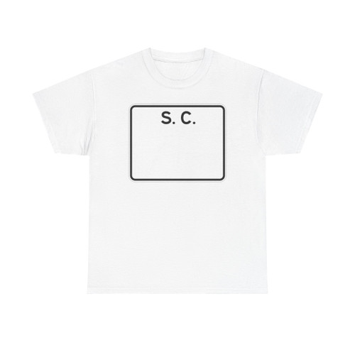 SC-blank-wide (South Carolina) (Road Sign) T-Shirt