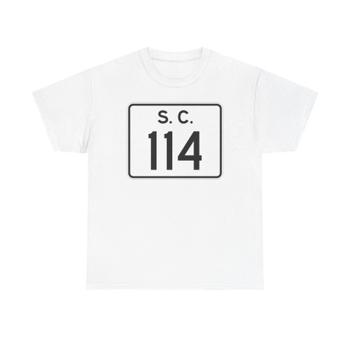 SC-114 (South Carolina) (Road Sign) T-Shirt