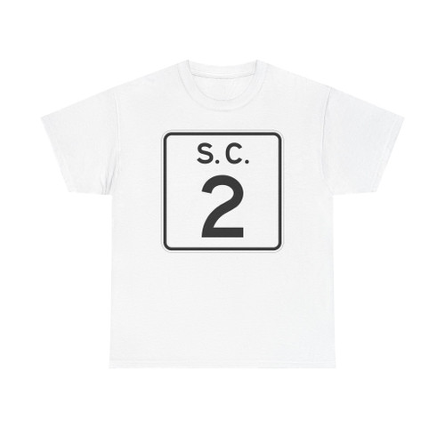 SC-2 (South Carolina) (Road Sign) T-Shirt