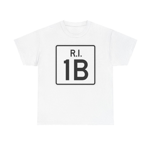Rhode Island 1B (Rhode Island) (Road Sign) T-Shirt