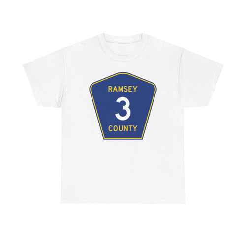 Ramsey County 3 MN (Minnesota) (Road Sign) T-Shirt
