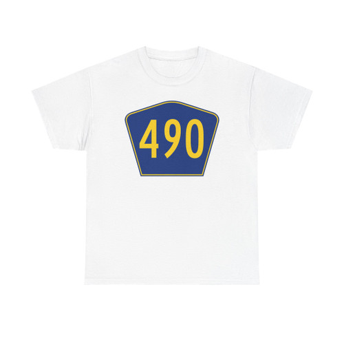 PR secondary 490 (Puerto Rico) (Road Sign) T-Shirt